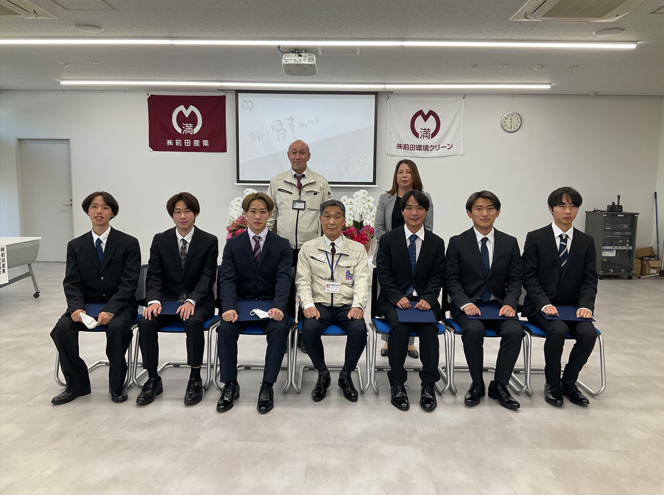 令和5年度入社式を行いました。